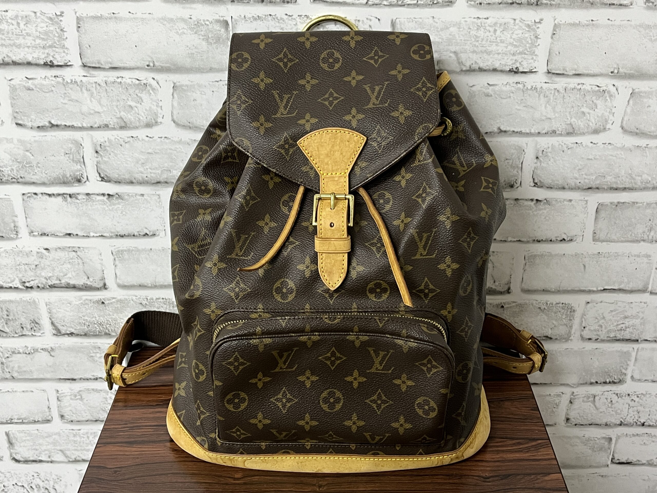 ルイヴィトン リュックサック/モノグラム/モンスリGM/M51135/ブラウンレディース ルイヴィトン リュックサック⁄モノグラム⁄モンスリGM⁄M51135⁄ブラウン